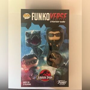 Funkoverse Jurassic Park Strategy Game